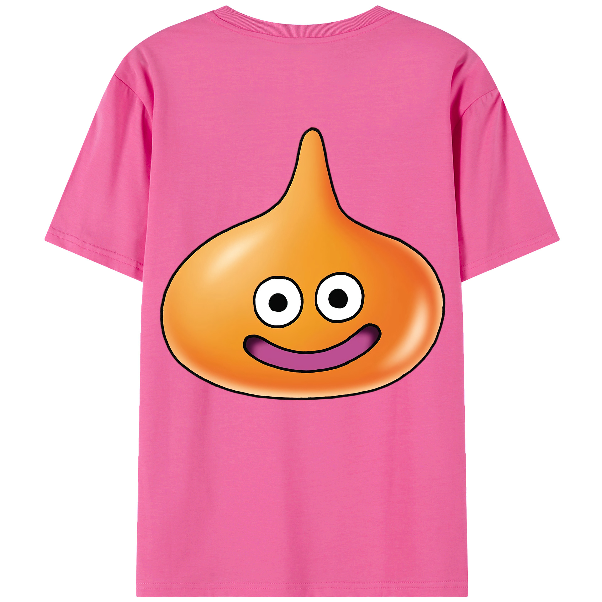 （画像用） ドラゴンクエスト Doragon Kuesuto Dragon Quest レディース半袖Tシャツ(バックプリント)